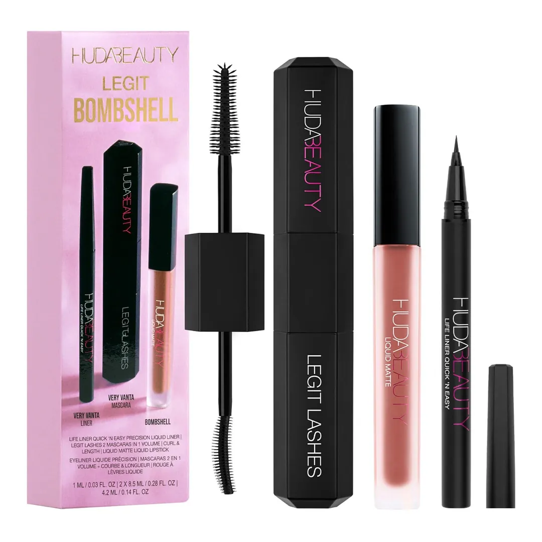 HB LEGIT BOMBSHELL SET - هدى بيوتي