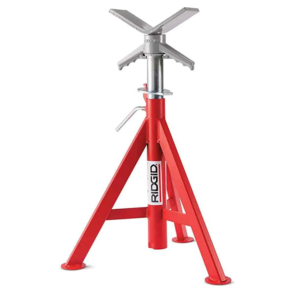 حامل أنابيب ريجيد منخفض برأس حرف في طراز في جيه 98
RIDGID VJ98 V-Head Low Pipe Stand 56657