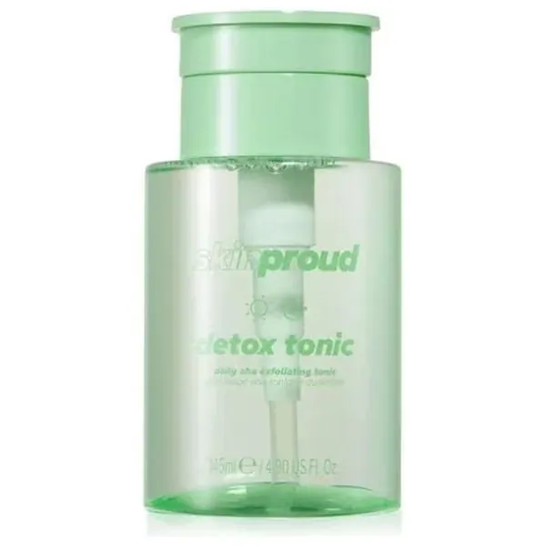 تونر ديتوكس سكن براود بالشاي الأخضر للتقشير 145 مل Skin proud Detox tonic Green exfo
