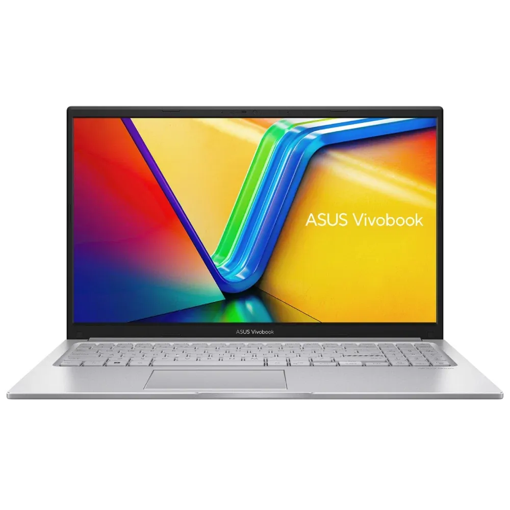 لابتوب أسوس فيفوبوك 15 - Intel i3 13th Gen / 512GB SSD / 8GB RAM / شاشة FHD 15.6 بوصة - فضي