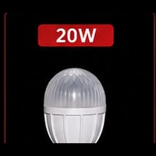 مصباح LED قاعدة E27 إضاءة بيضاء 6500K
