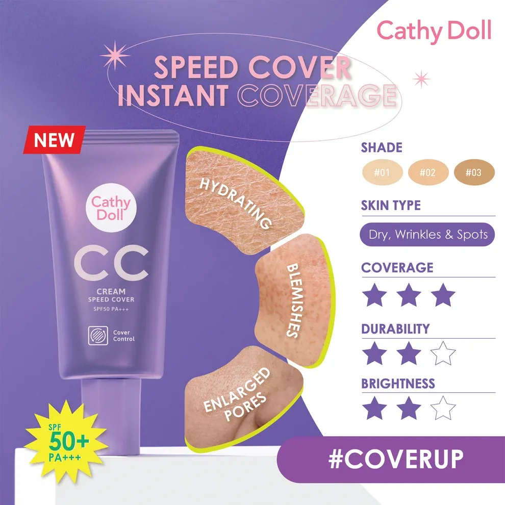 CC CREAM SPEED COVER SPF50 PA+++50ML  