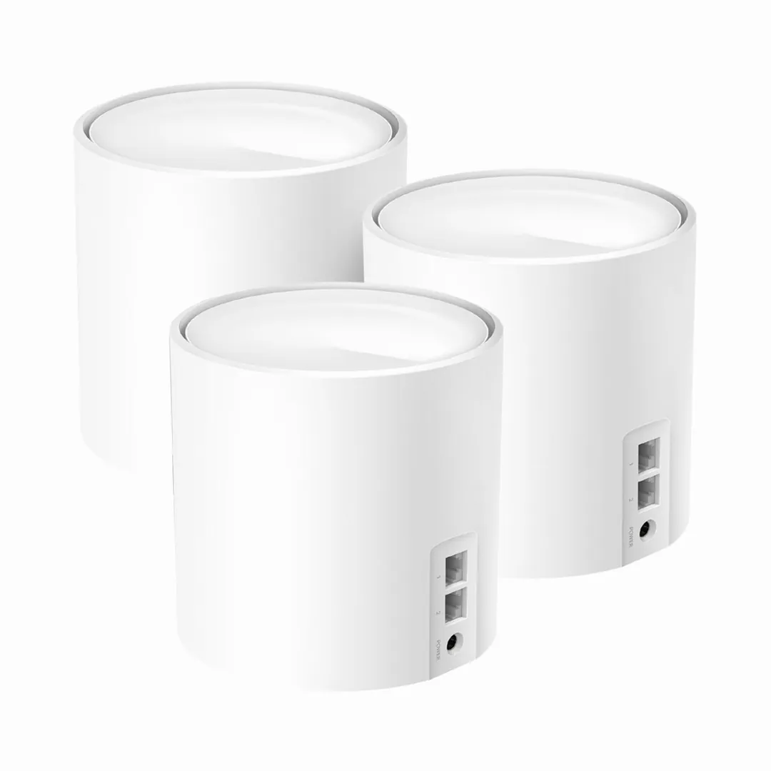راوتر TP-LINK Deco X10 واي فاي 6 - عبوة 3 قطع (أبيض)