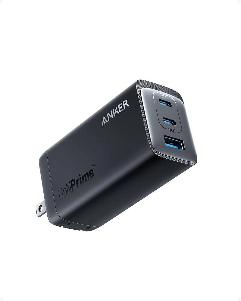 شاحن Anker Prime GaN بقوة 120 واط - قابس UK - أسود
