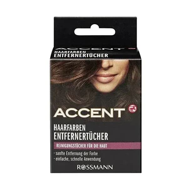 مناديل مزيلة لصبغة الشعر عن البشرة - Accent
