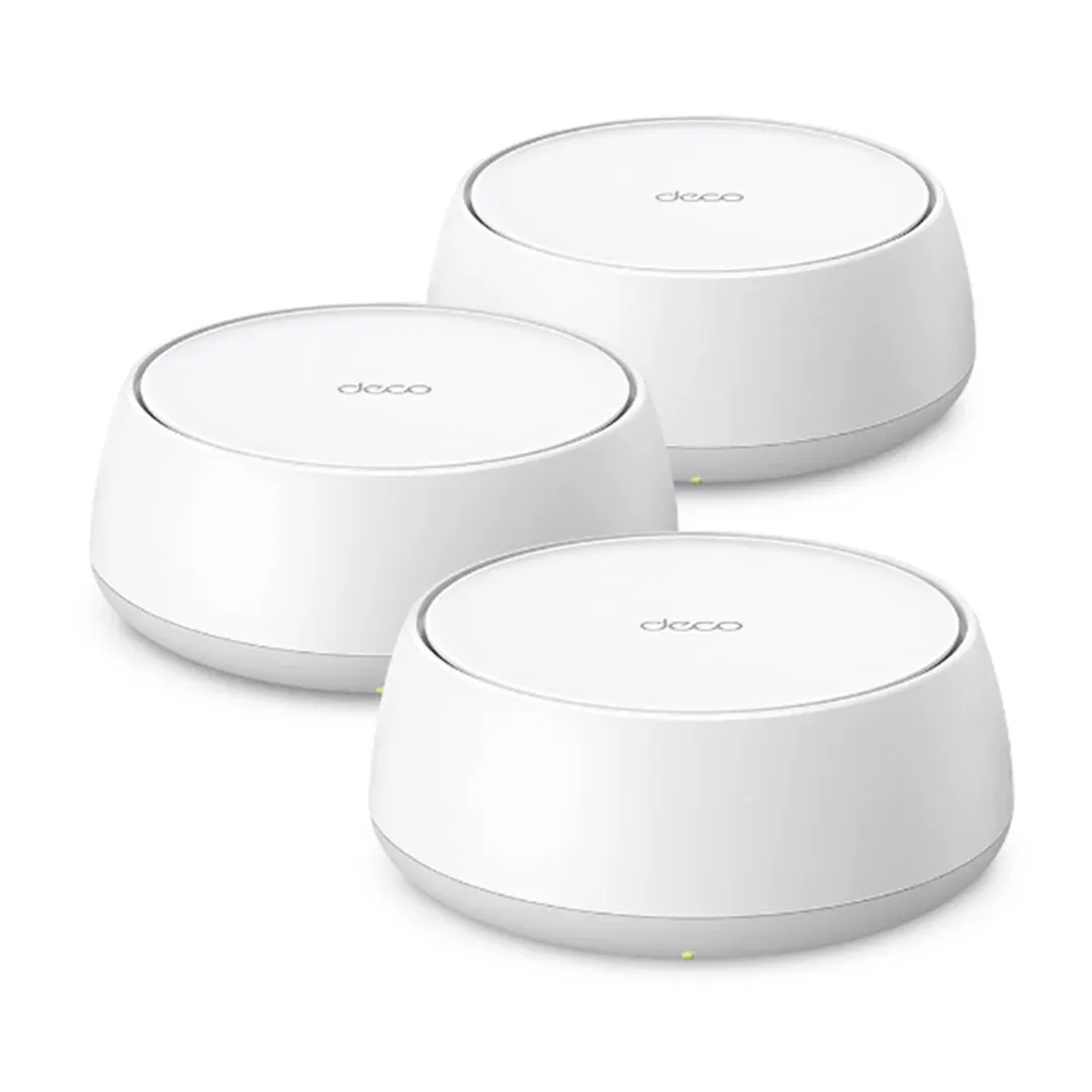 راوتر TP-LINK Deco BE25 واي فاي 7 - عبوة 3 قطع - أبيض