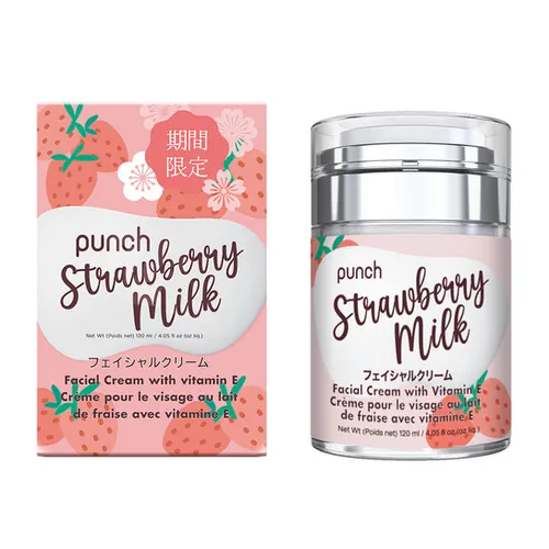 بنش كريم مرطب ومفتح UV WHETT MILK بخلاصة الفراولة والحليب