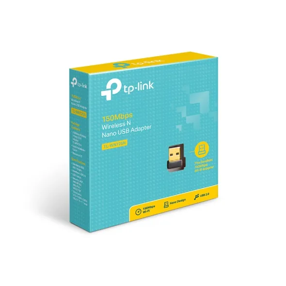 محول شبكة USB لاسلكي TP-LINK بسرعة 150Mbps أسود — 2