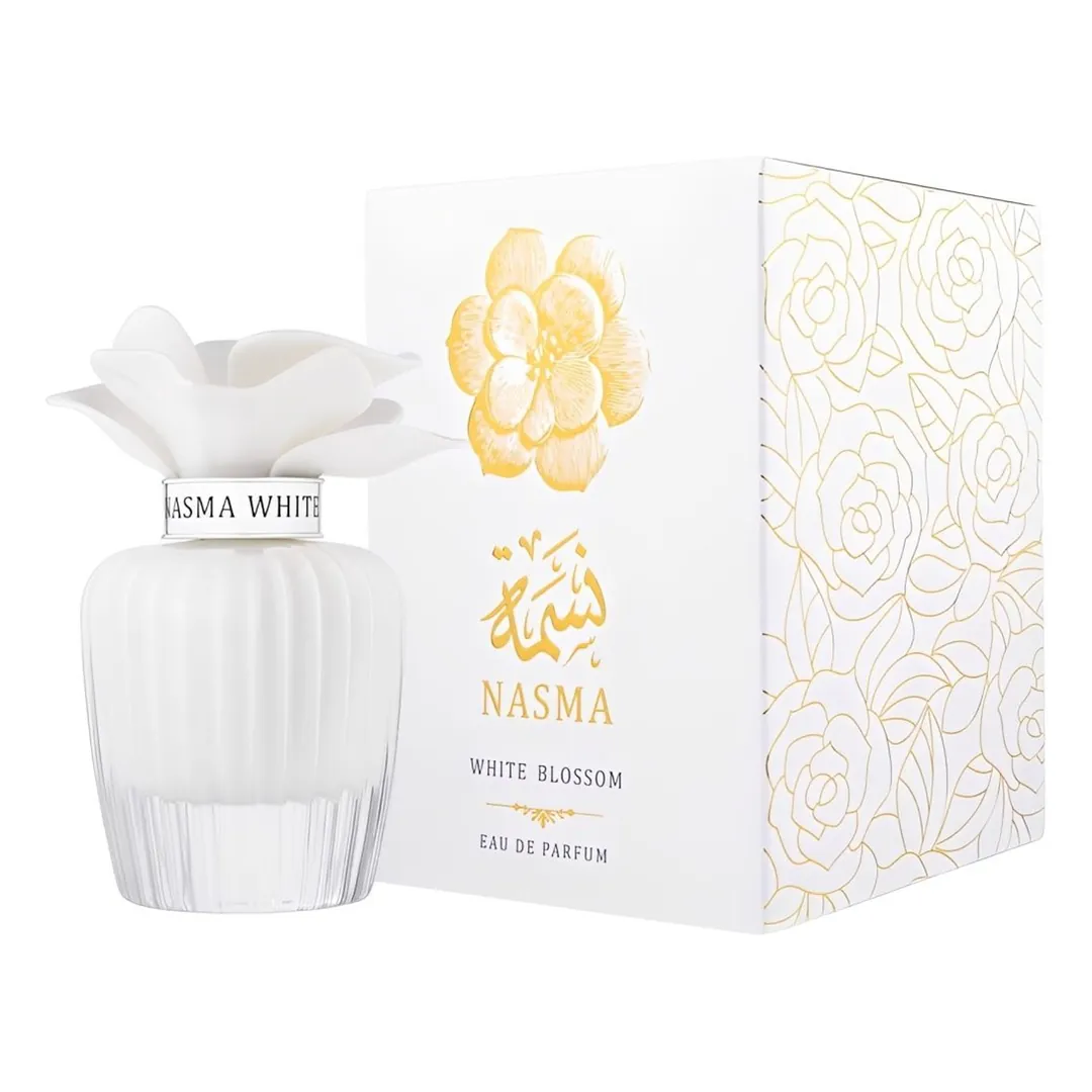 عطر نسمة وايت بلوسوم للجنسين او دو بارفان 100 مل