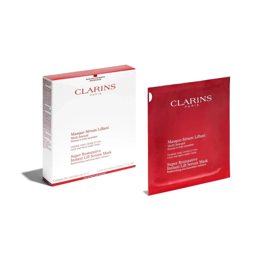 كلارنس سوبر ريستوراتيف ماسك سيروم للعين Clarins Super Restorative Eye Serum Mask — 3
