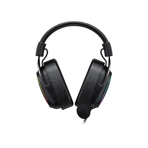 سماعة رأس هافيت H2002P سلكية للألعاب - أسود/خردلي — 2