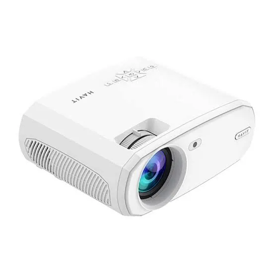 جهاز عرض ذكي هافيت PJ202 برو 4K - أبيض