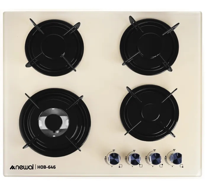 موقد غاز مدمج نيوال HOB-646/04 - 4 شعلات — 4