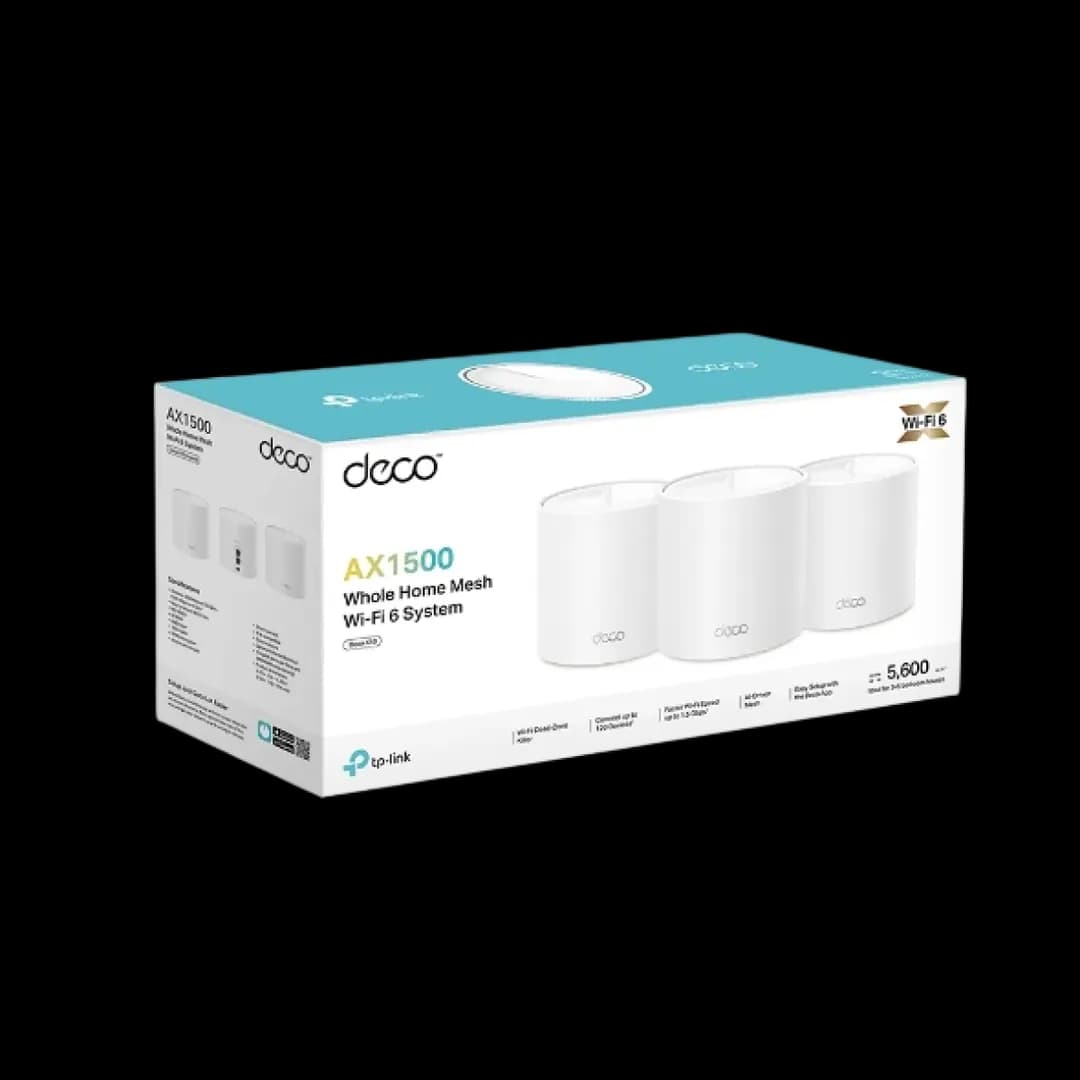 راوتر TP-LINK Deco X10 واي فاي 6 - عبوة 3 قطع (أبيض) — 3