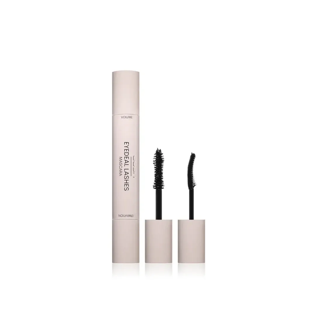 ماسكارا GOSH Eyedeal 2 في 1 - نحت، تطويل، وحجم - اللون 001
