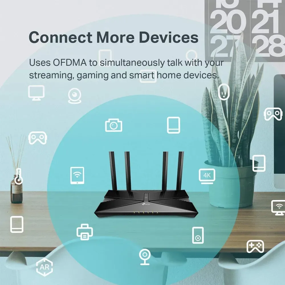 راوتر TP-LINK Archer AX10 واي فاي 6 - أسود — 2