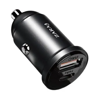 شاحن سيارة سريع PD 35W مع منفذ USB 30W