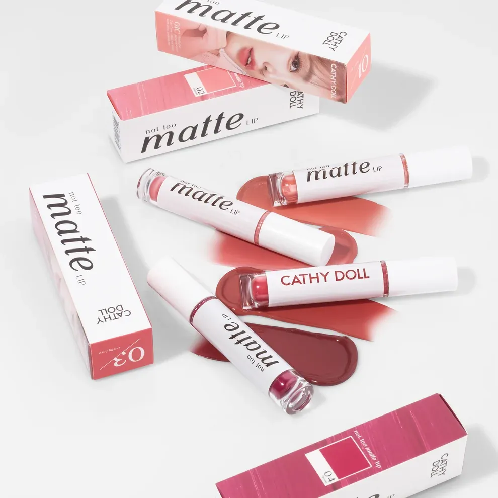 كاثي دول ليب تنت غير مطفي بالكامل - Not Too Matte Lip — 4