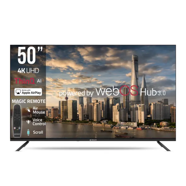 تلفزيون نيوال 50 بوصة WebOS 3.0 4K Ultra HD