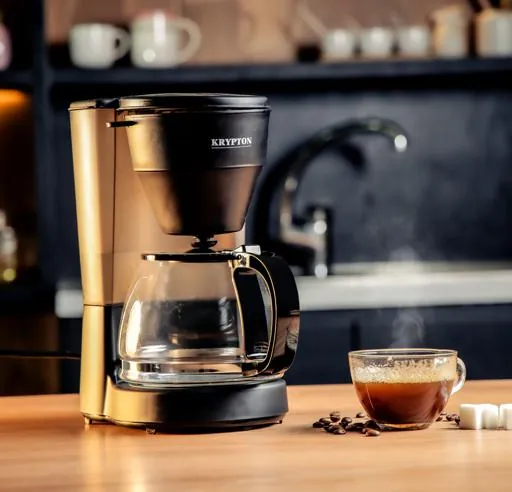 ماكينة قهوة كريبتون بفلتر 1.25 لتر - 600 واط — 8