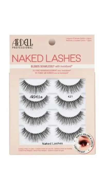 أرديل رموش صناعية 4 أزواج - طراز Naked 421