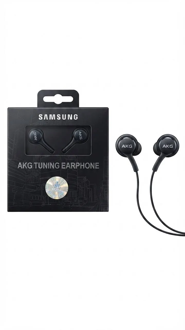 سماعات أذن سامسونج AKG بمنفذ AUX 3.5 ملم