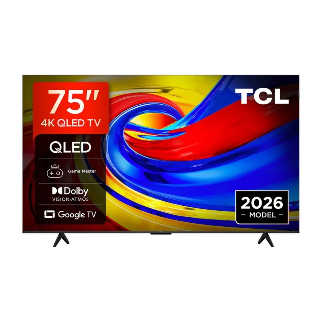 تلفاز TCL 75 بوصة QLED 4K موديل 75P7L بنظام Google TV