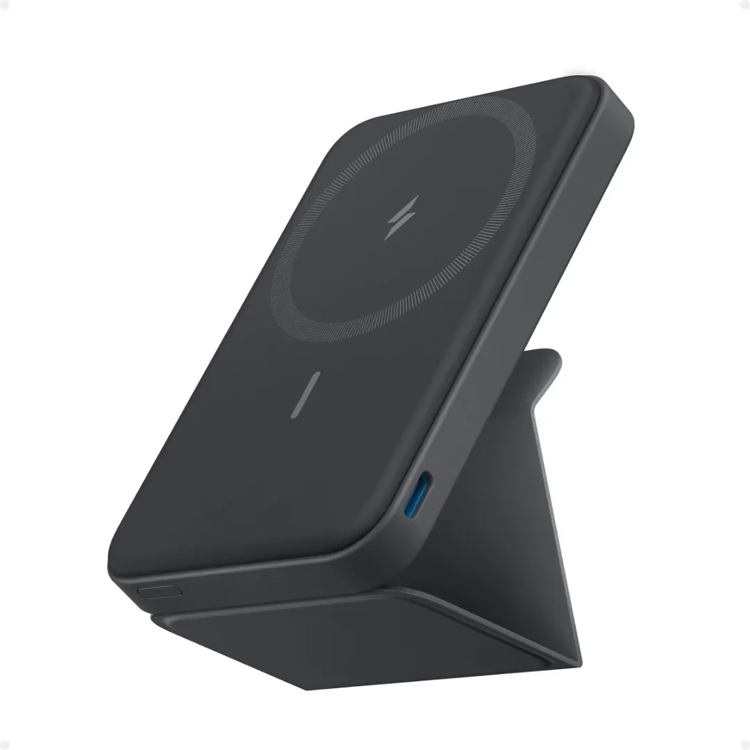 شاحن طوارئ Anker 621 MagGo 5000mAh 12W أسود — 2