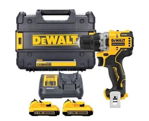 [12V XR BL Sub-Comp Drill Driver-2 x 2Ah] DCD701D2-GB