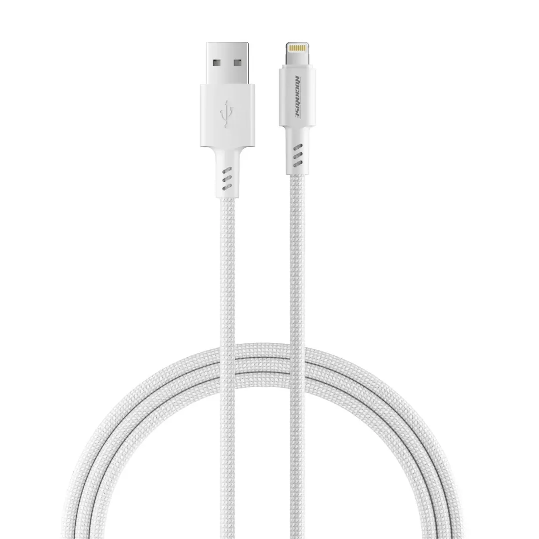 كيبل شحن RockRose Asics AL من USB-A إلى Lightning شحن سريع 2.4A/12W
