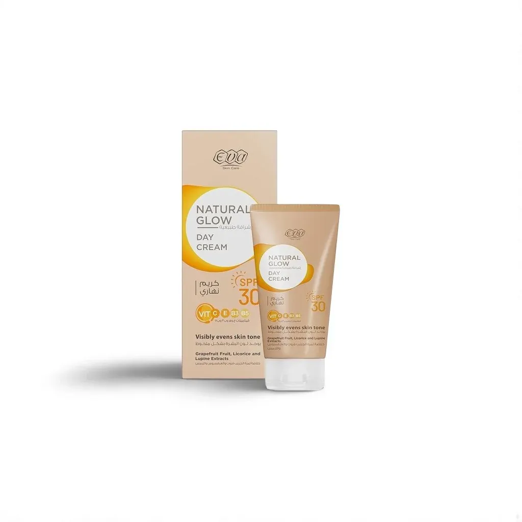 كريم نهاري طبيعي مرطب بعامل حماية SPF 30 - 50 جم