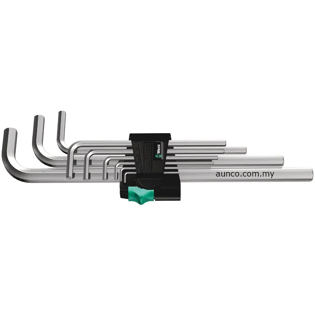 طقم مفاتيح ألن هكس بلس 9 قطع ويرا

Wera 950/9 Hex-Plus 2 Key Set