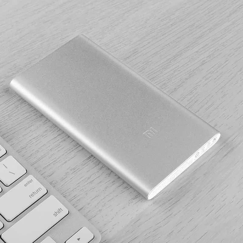 باور بانك شاومي Mi Powerbank 2 سعة 5000 مللي أمبير - فضي