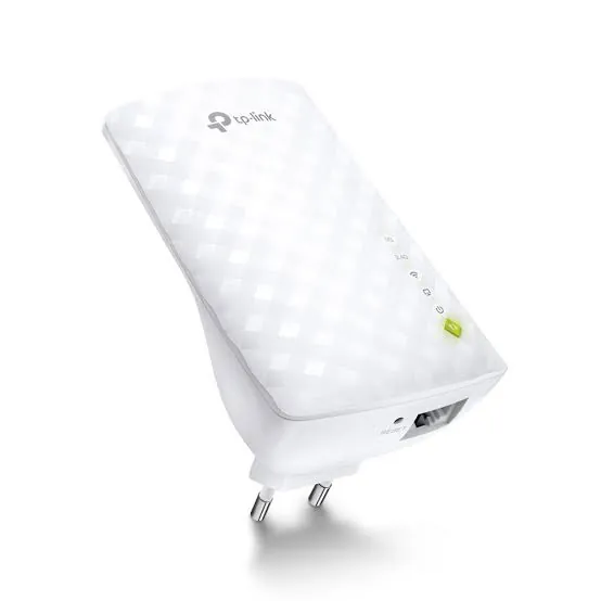 جهاز تقوية إشارة واي فاي TP-LINK RE220 AC750 - أبيض