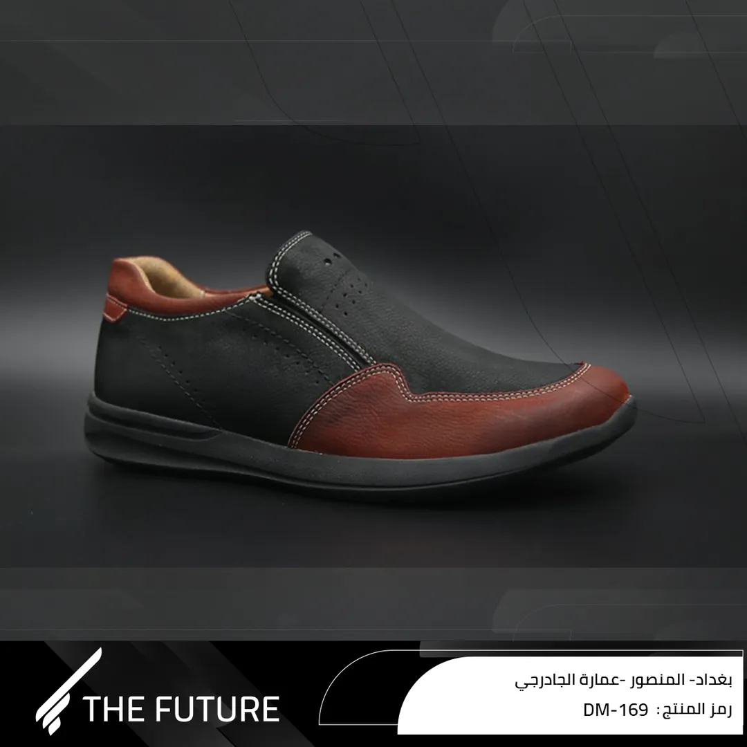 حذاء جلد طبيعي دي ام مئة واربعة وستون - Shoes leather DM-169