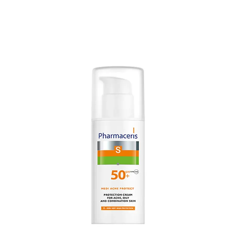 كريم واقي شمس فارماسيرس SPF 50+ للبشرة الدهنية والمختلطة 50 مل