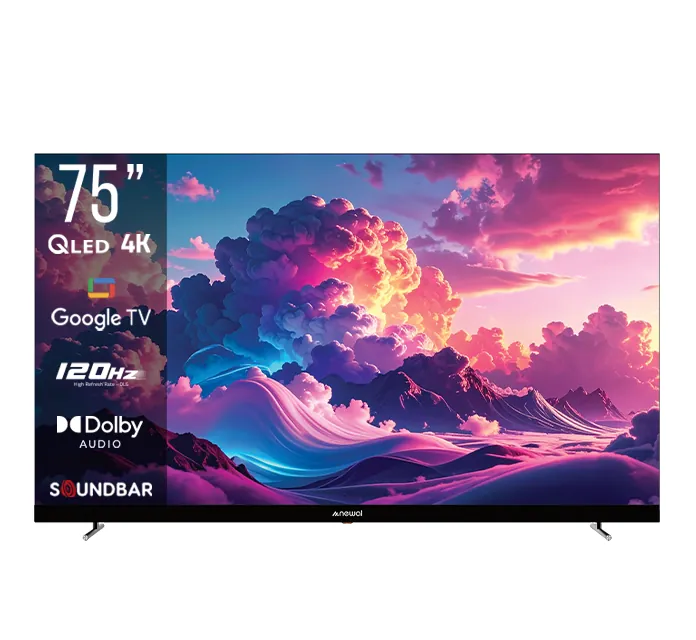 تلفزيون نيوال QLED 4K UHD حجم 75 بوصة Google TV
