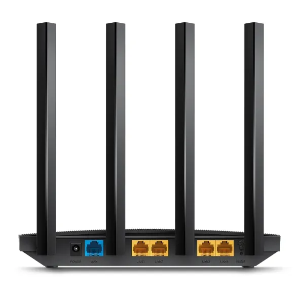راوتر TP-LINK Archer C6 AC1200 ثنائي النطاق - أسود