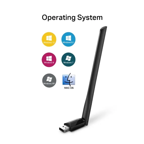 تي بي لينك محول شبكة USB لاسلكي T2U Plus — 3