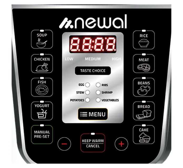 قدر طبخ كهربائي ذكي نيوال EPC-1803 سعة 6 لتر — 2