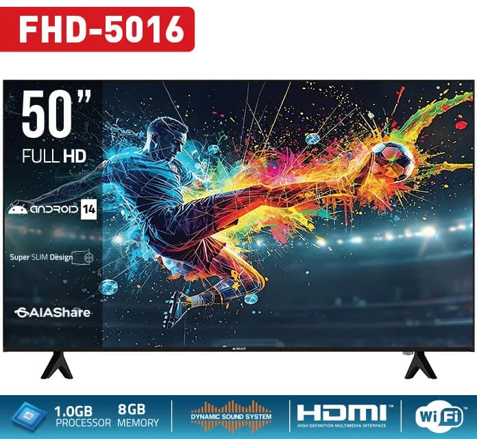 تلفزيون نيوال FHD-5016 ذكي 50 بوصة — 2