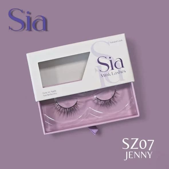 رموش صناعية خفيفة ومريحة قابلة لإعادة الاستخدام من SIA Lashes - 8803111001247