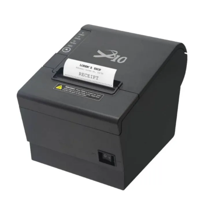 طابعة فواتير حرارية X10 AX81K Thermal Receipt Printer