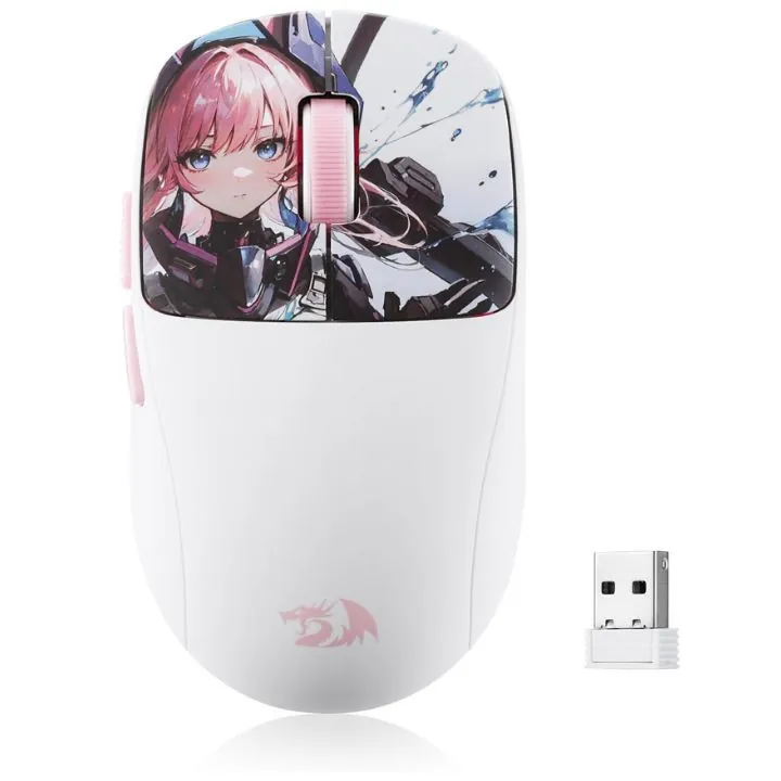 ماوس الألعاب ريدراجون M817-PRO أنمي ثلاثي الاتصال خفيف الوزن Redragon M817-PRO Tri-Mode Anime Lightweight Gaming Mouse